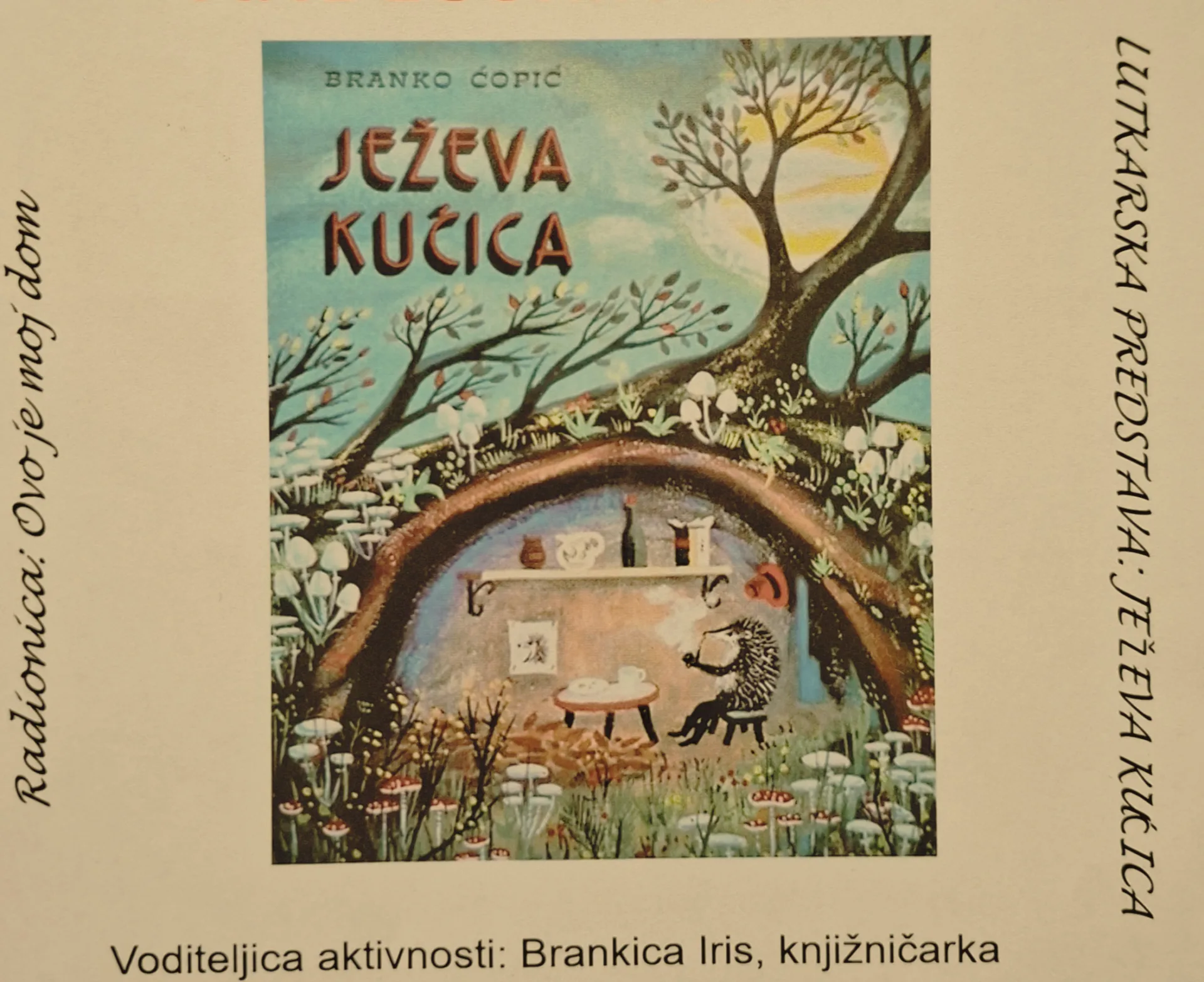 jezeva kucica, udruga osit, zabice, brankica iris , plakat